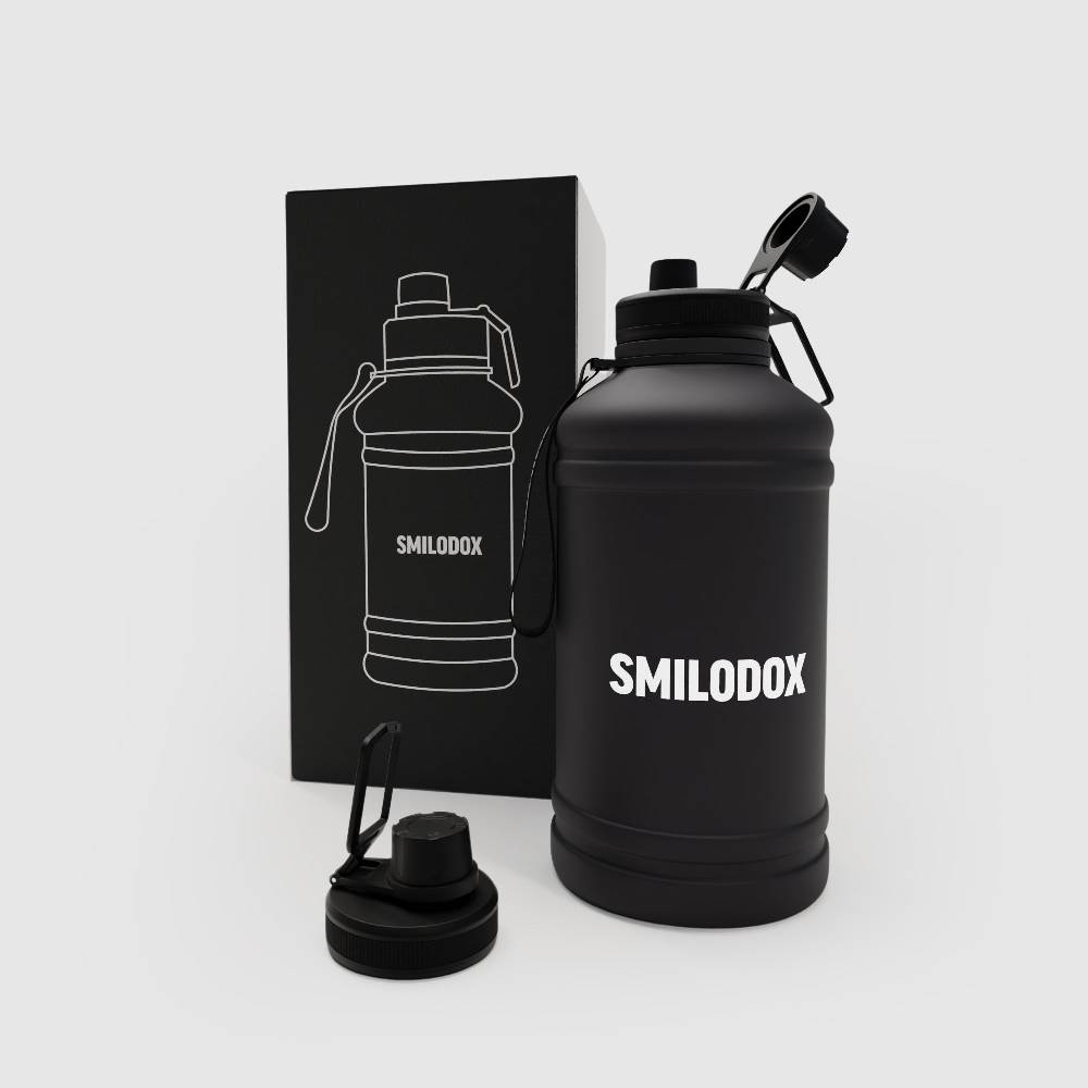 Smartsleep Stahl Trinkflasche 1,3L Limitierter Zeitrabatt