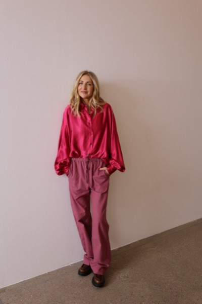 Sosue Antonia Shiny Pink Online Shopping