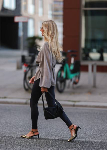 Sosue Leggings SoSUE- 80% Recycled Grey Letzter Tag