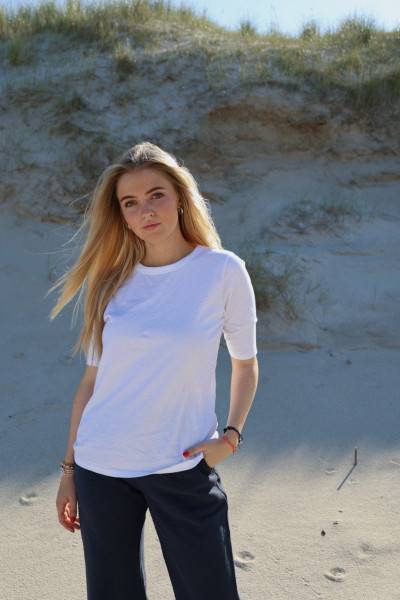 Sosue Half Sleeve White Discount Store für neue Produkte