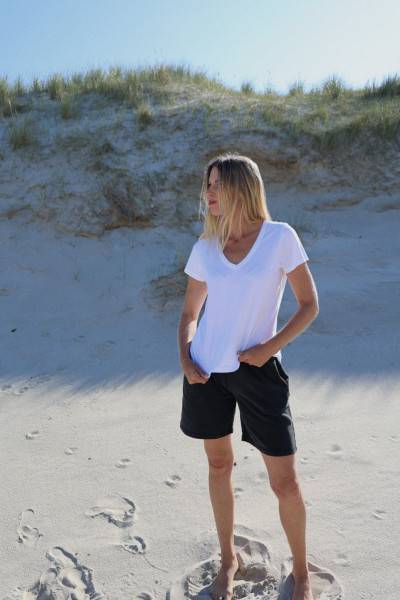 Sosue T-Shirt V-Neck Clearance-Verkauf