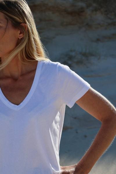 Sosue T-Shirt V-Neck Clearance-Verkauf