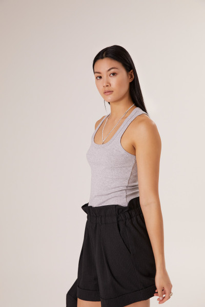 Sosue Tank Top Rip Grey Kostenloser Versand international