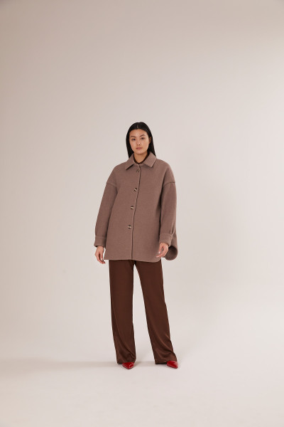 Sosue Coat Antonia Taupe Speichern exportieren