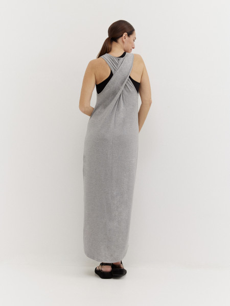Sosue Dress Donna Grey Begrenztes Angebot