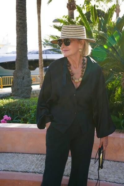 Sosue Antonia Shiny Slim Black VIP-Rabatte