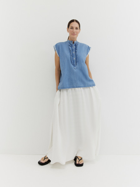 Sosue Bluse Barcelona Denim Nur noch ein Tag übrig