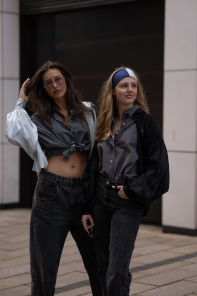 Sosue Antonia Slim Grey Begrenzt auf 3 Tage