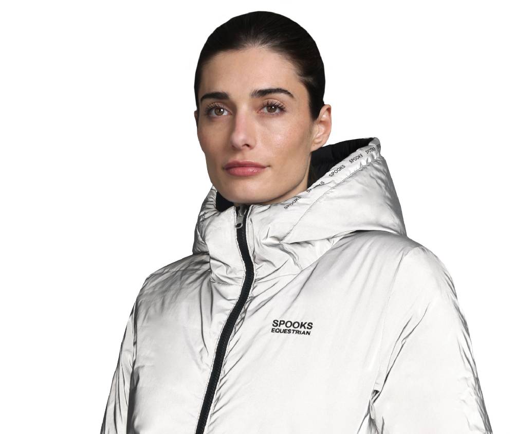 Spooks Lanah Reversible Long Coat Reflective Muttertagsangebot