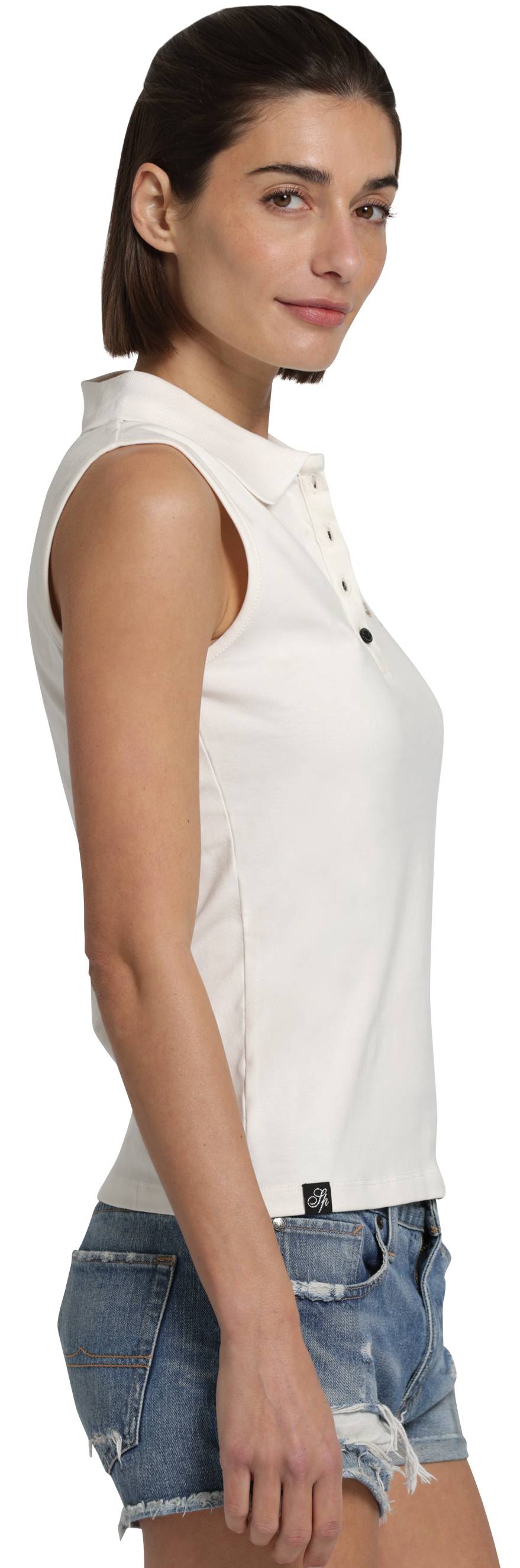Spooks Lhynn Polo Sleeveless Zeitlich begrenztes Angebot