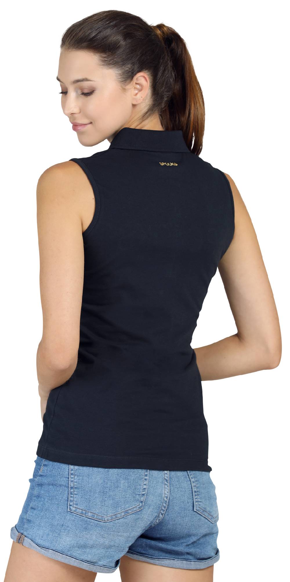 Spooks Annber Polo Sleeveless Letzte 2 Tage