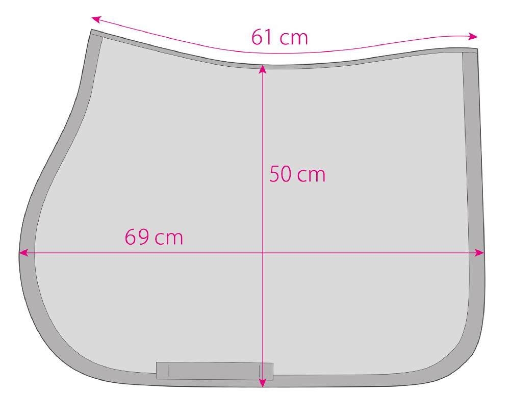 Spooks Saddle Pad Bellah Begrenzte Freigabe