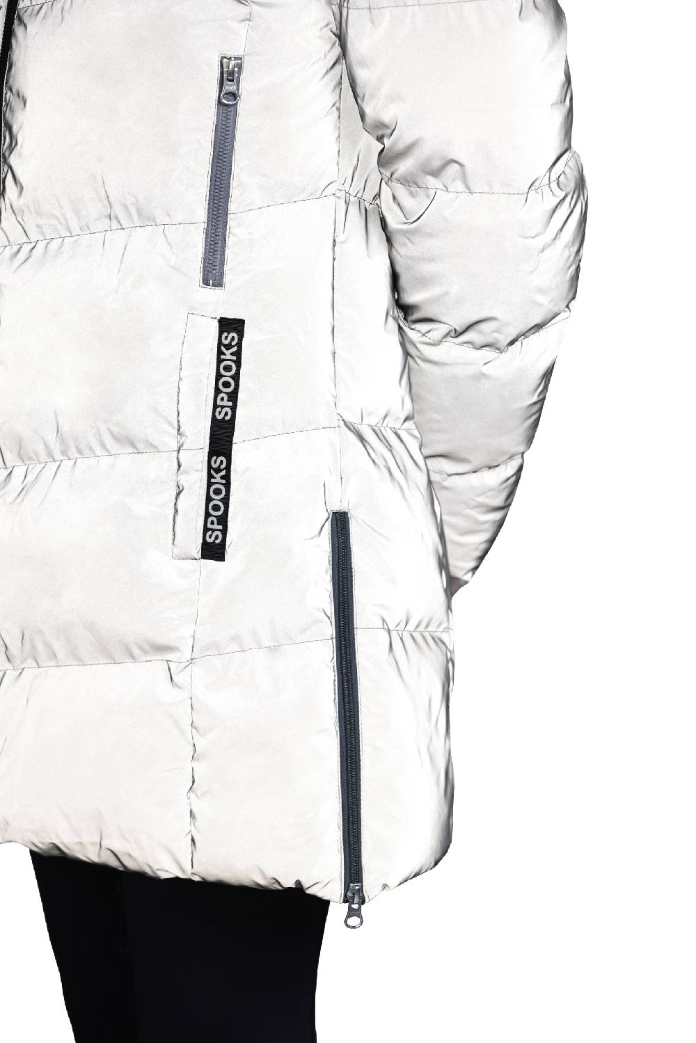 Spooks Malhina Coat Reflective Bis zu 65% Rabatt