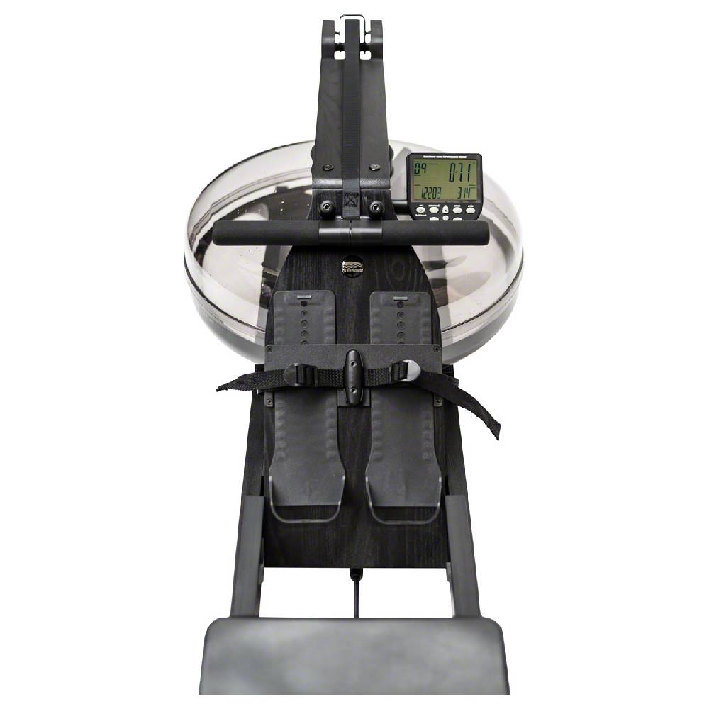 Sport Tec WaterRower Rudergerät Shadow, inkl. S4 Monitor, Herzfrequenzempfänger und Brustgurt POLAR T31, Set 3-tlg Kauf eins, bekomm eins gratis
