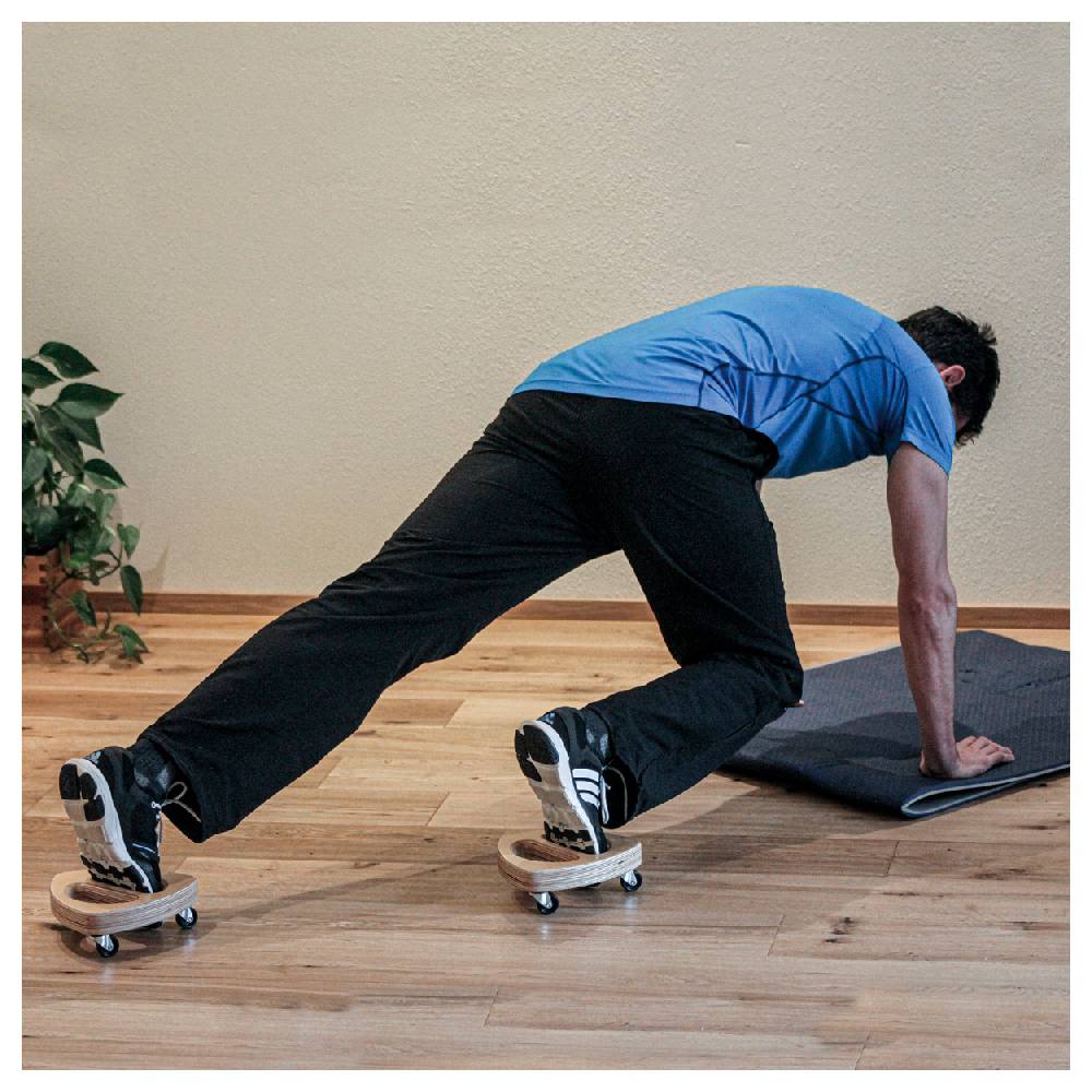 Sport Tec Erzi Bauchtrainer Core Roller, 2er Set Meist gekauft