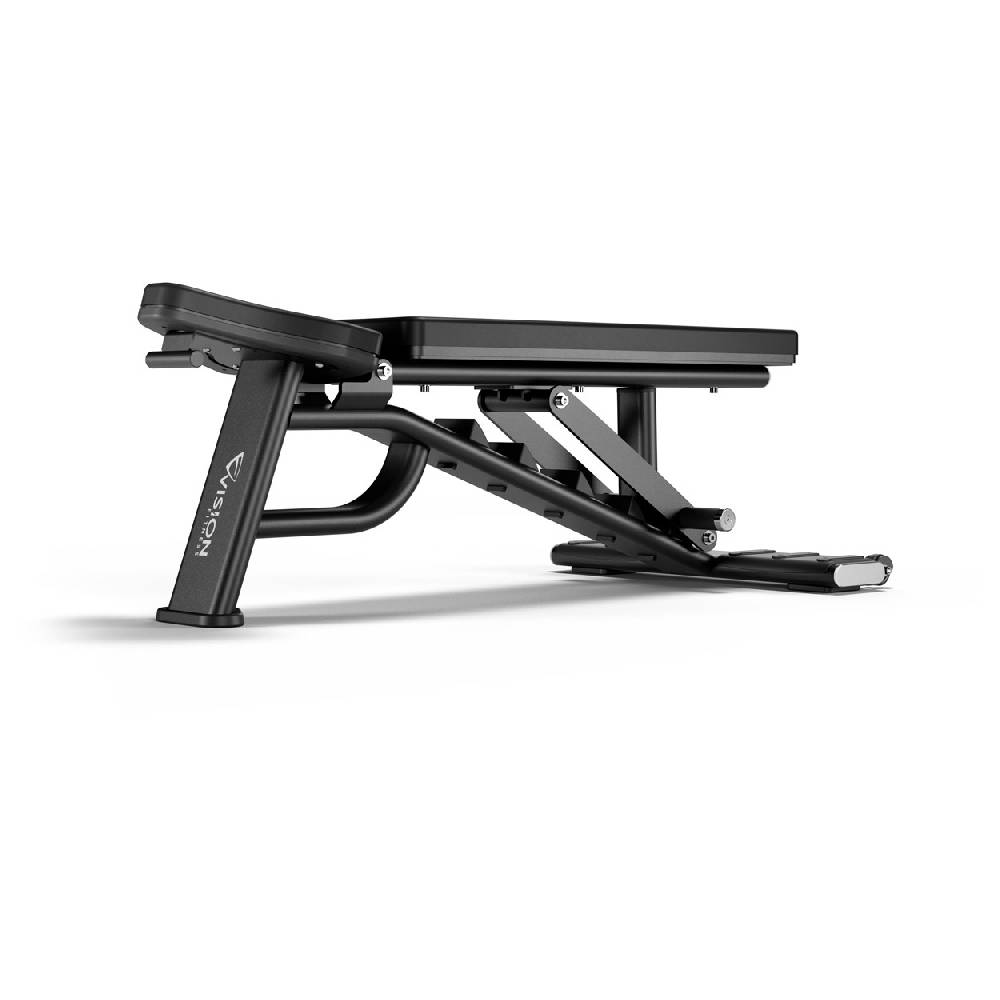 Sport Tec Vision Fitness Adjustable Bench verstellbare Hantelbank, 135x70x51 cm Rabatt