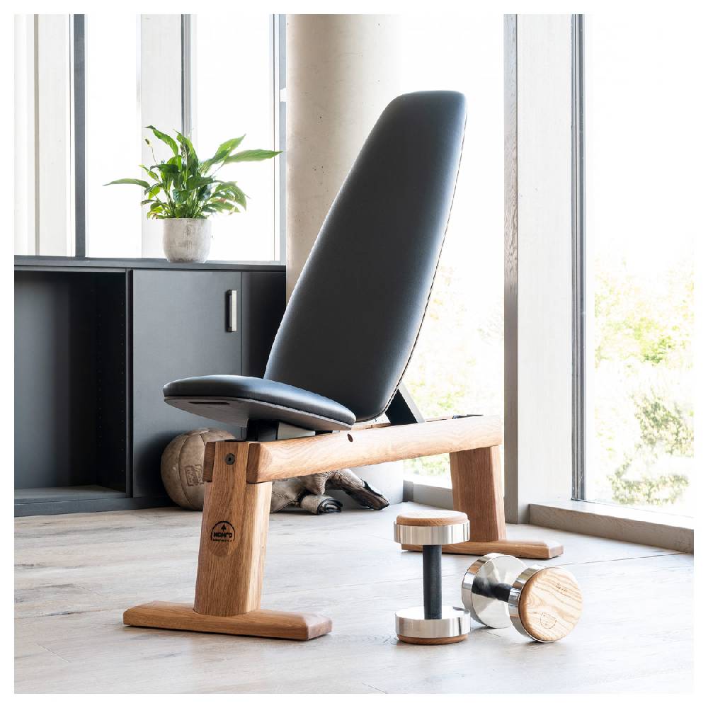 Sport Tec NOHrD Trainingsbank, WeightBench, Nussbaum, Kunstleder Online Shopping