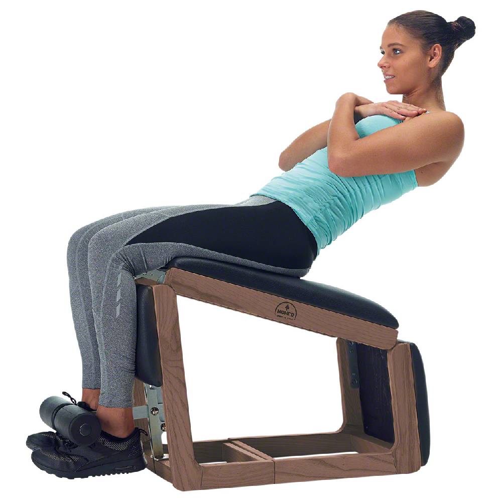 Sport Tec NOHrD Bauch- und Rückentrainer Triatrainer, Nussbaum Osterangebot
