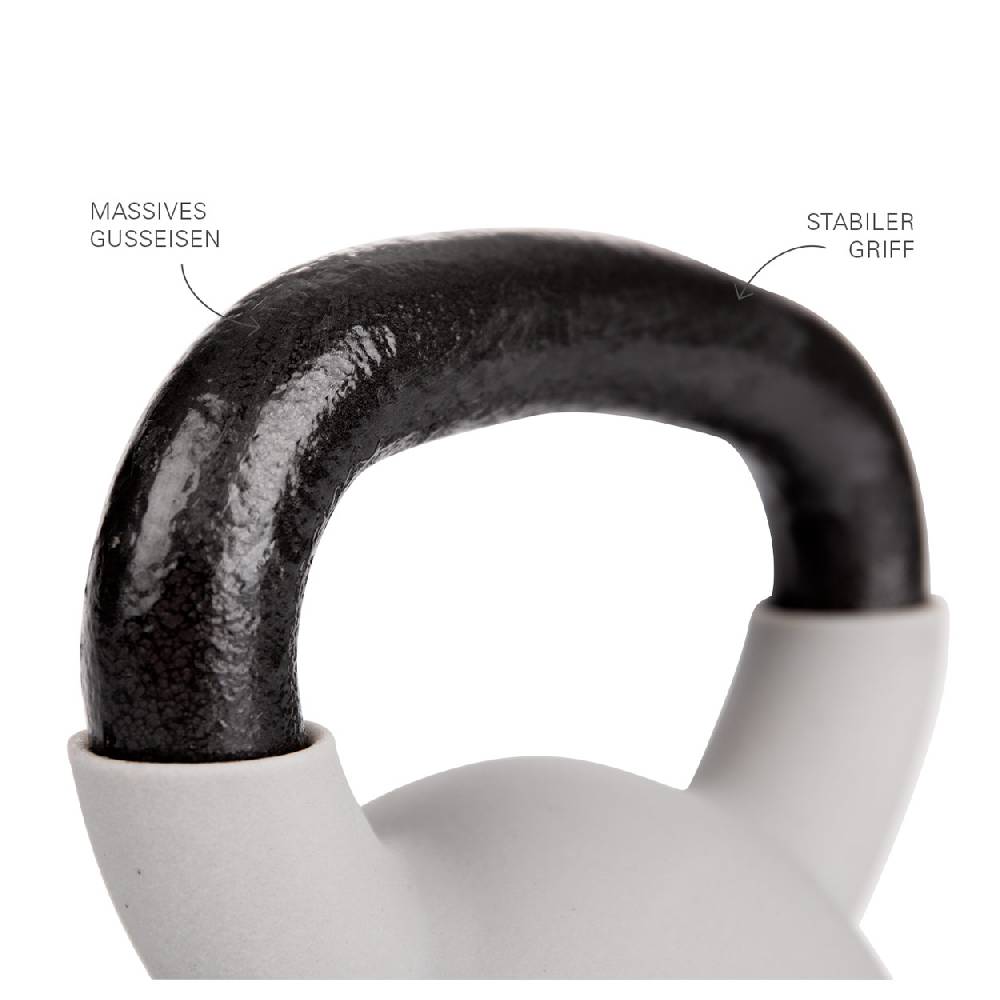 Sport Tec Kettlebell, 6 kg, grau Sonderangebot