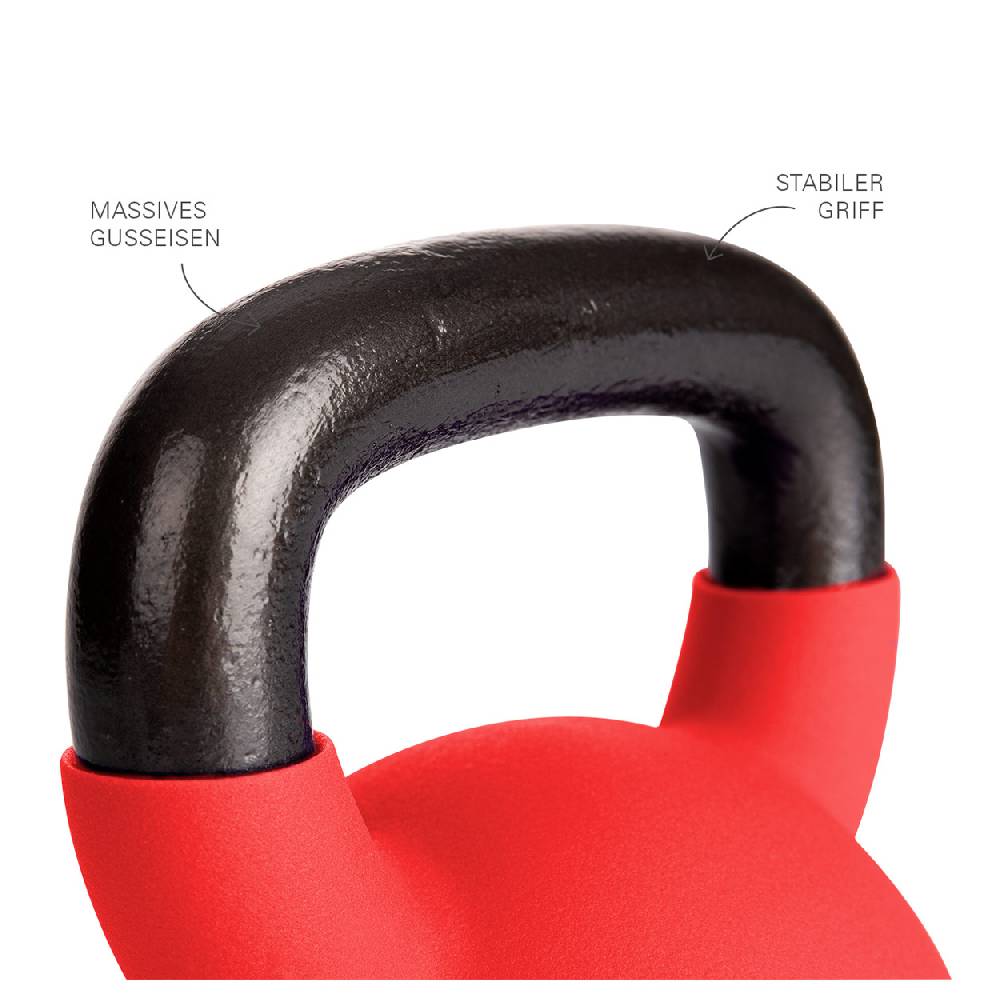 Sport Tec Kettlebell, 16 kg, rot Großer Ausverkauf