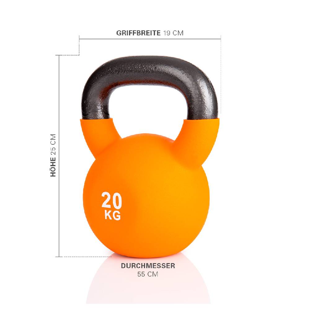 Sport Tec Kettlebell, 20 kg, orange Flash Sale