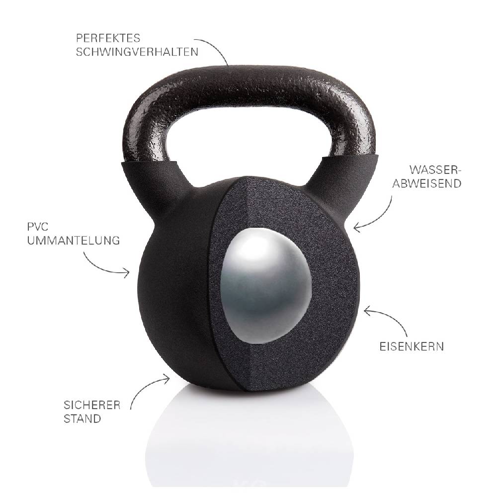 Sport Tec Kettlebell, 32 kg, schwarz Exklusivangebot
