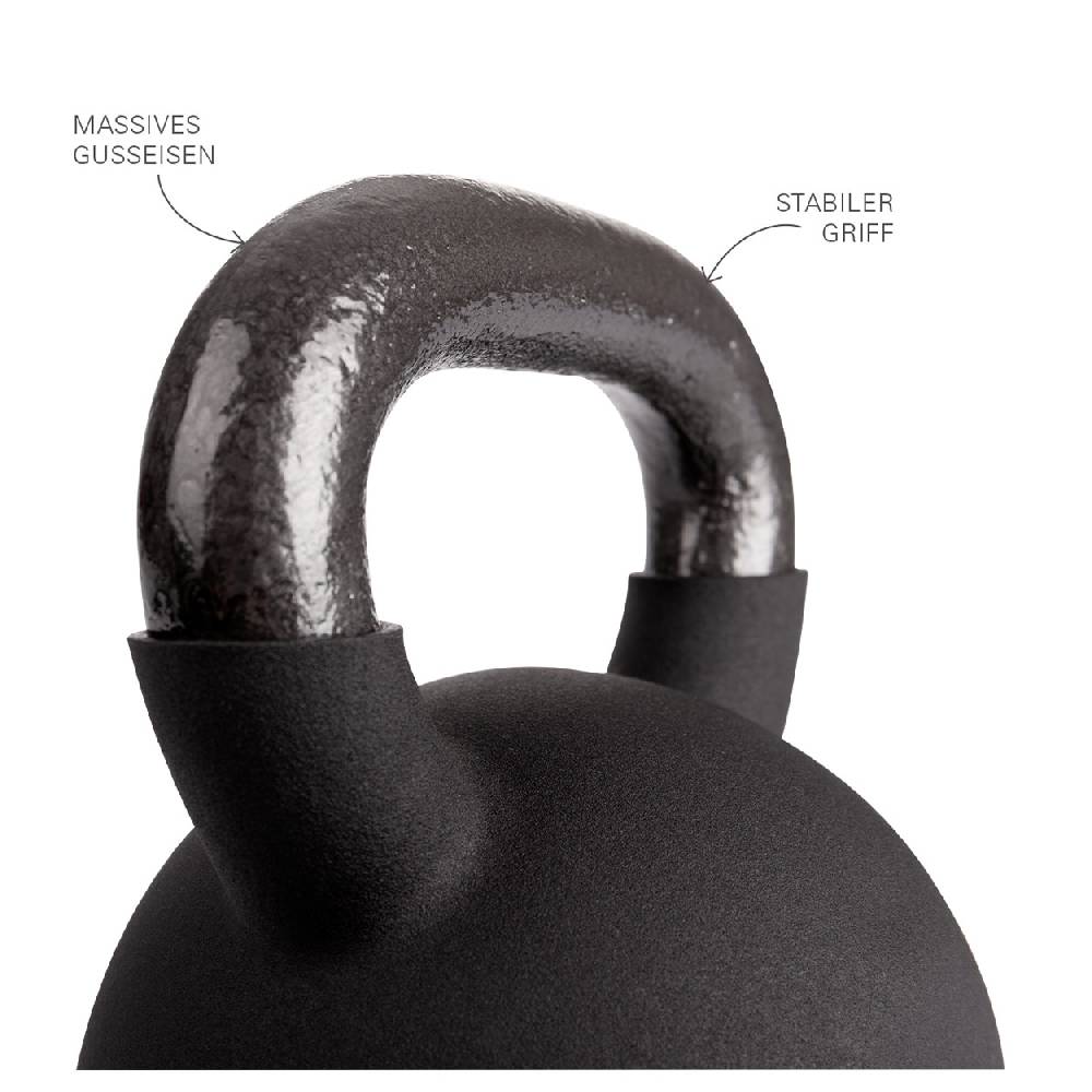 Sport Tec Kettlebell, 32 kg, schwarz Exklusivangebot