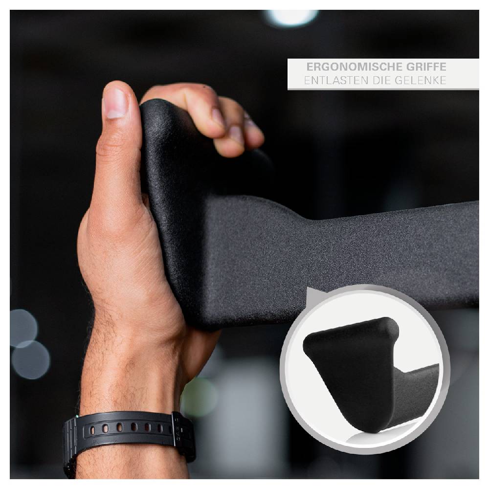 Sport Tec Sport-Tec ergonomischer Latzug- und Rudergriff, 80x10 cm Riesige Ersparnisse