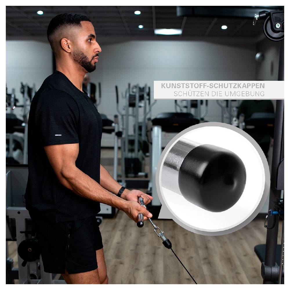 Sport Tec SZ-Trizepsstange Wellenform, 75 cm Kostenlose Rückgabe