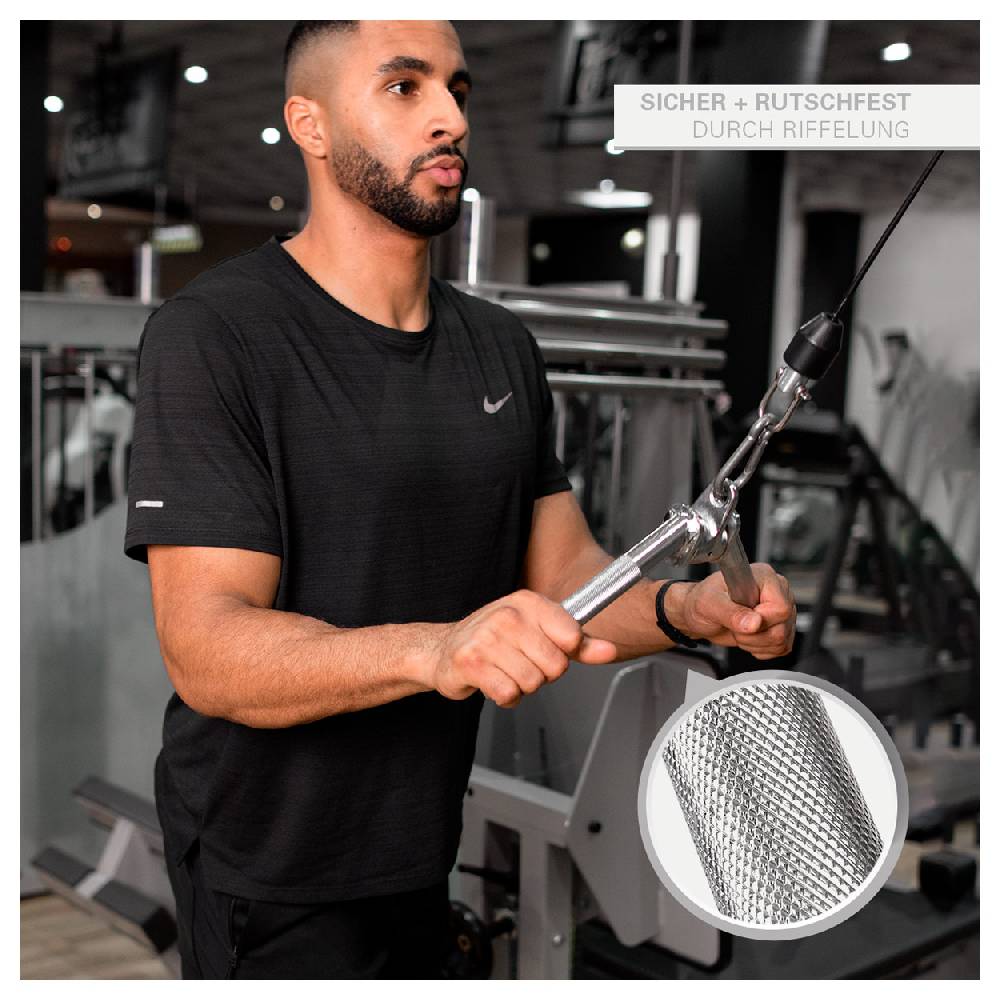 Sport Tec Trizepsstange, W-Form, 38 cm Letzte 3 Tage
