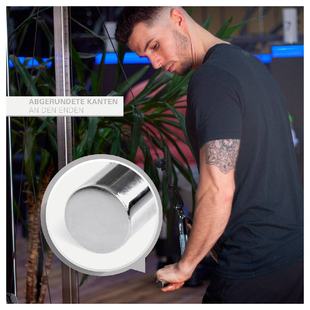 Sport Tec Kleiner Trizepsgriff, gebogen, 54 cm Sonderangebot der Fabrik