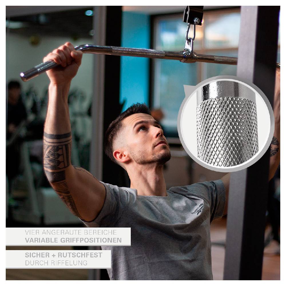 Sport Tec Latzugstange, 120 cm Super Rabatt