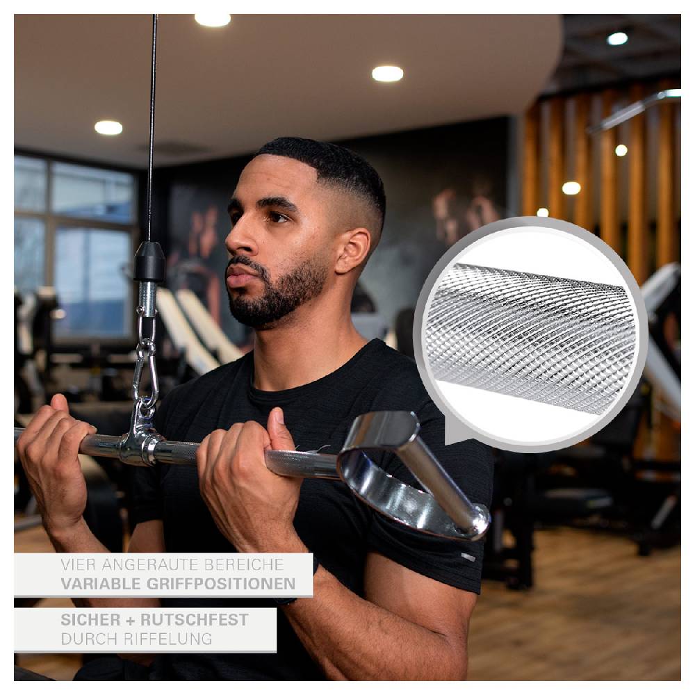 Sport Tec Latzugstange Hufgriff, 60 cm Clearance-Verkauf