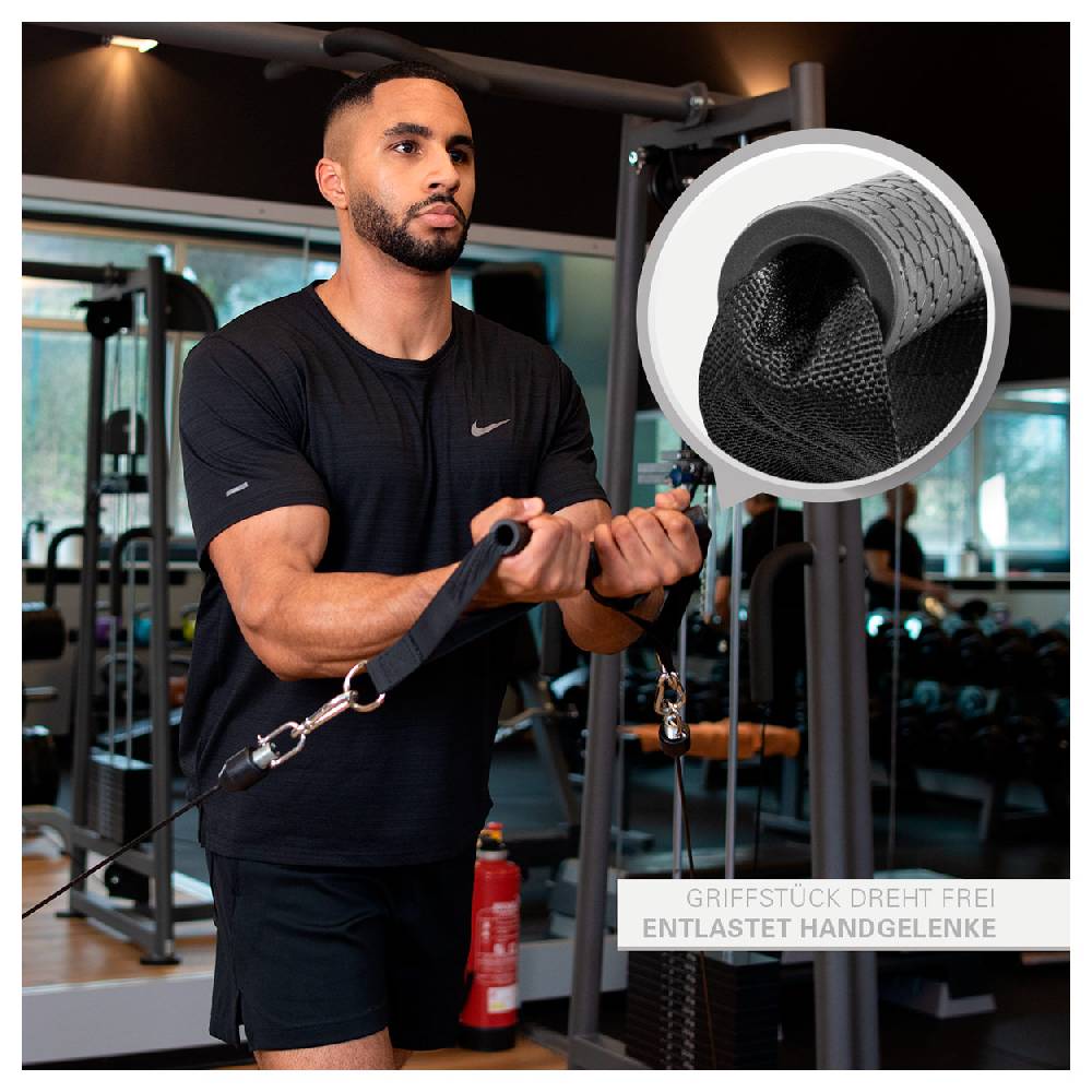 Sport Tec Sport-Tec Zuggriff mit Anti-Rutsch, schwarz, 2er Set Im Verkauf