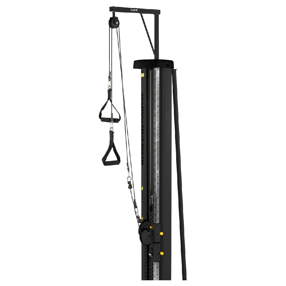Sport Tec Galgen für Doppelzugapparat Speed Pulley fahrbar, 50 kg 50% Rabatt für begrenzte Zeit