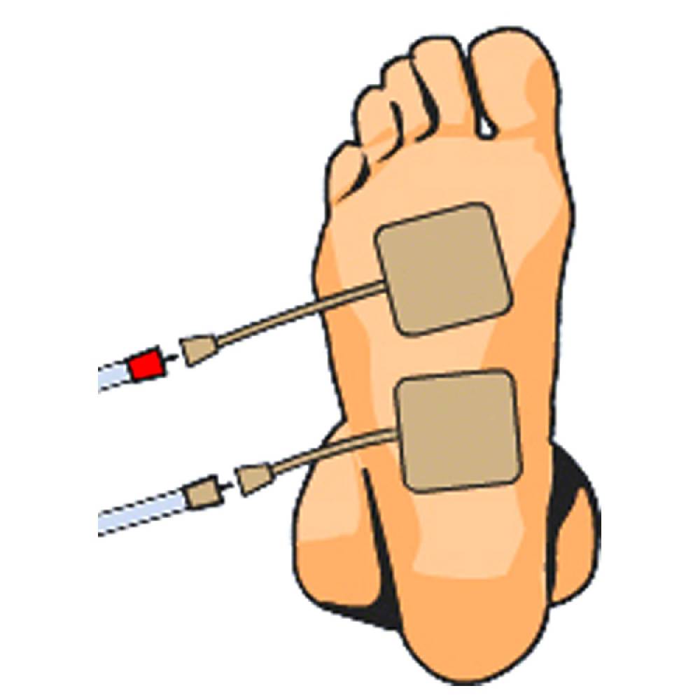 Sport Tec Compex Elektroden Wire, 5x5 cm, 4 Stück Speichern exportieren