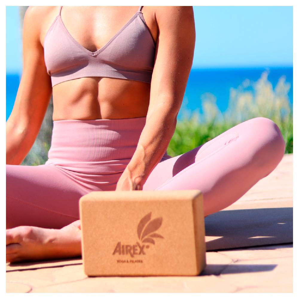 Sport Tec AIREX Yogablock ECO aus Kork, 22,5x15x7,4 cm Bis zu 65% Rabatt