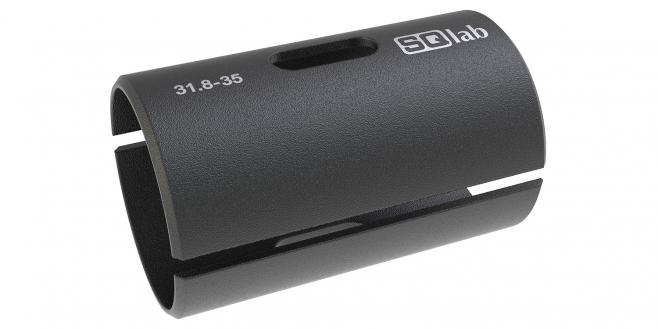 Sqlab Lenkerhülse Alu 31.8 auf 35.0 - 2.0 zollfrei