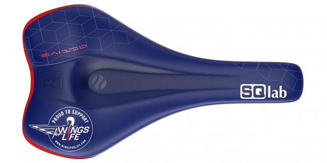 Sqlab Sattel 611 ERGOWAVE® active 2.1 ltd. Wings for Life 15cm Fabrik Onlineshop