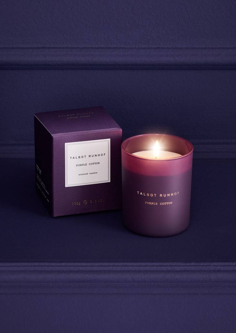 ﻿Talbot Runhof Duftkerze "Purple Cotton"