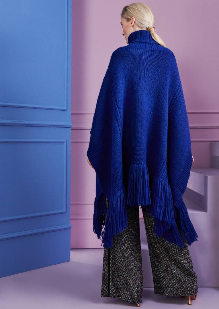 Talbot Runhof Poncho PadmaPoncho1 Neueste Stile