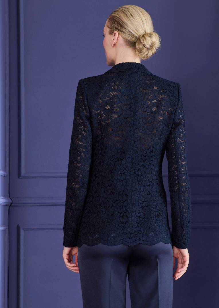 Talbot Runhof Jacke Mulberry1 Outlet