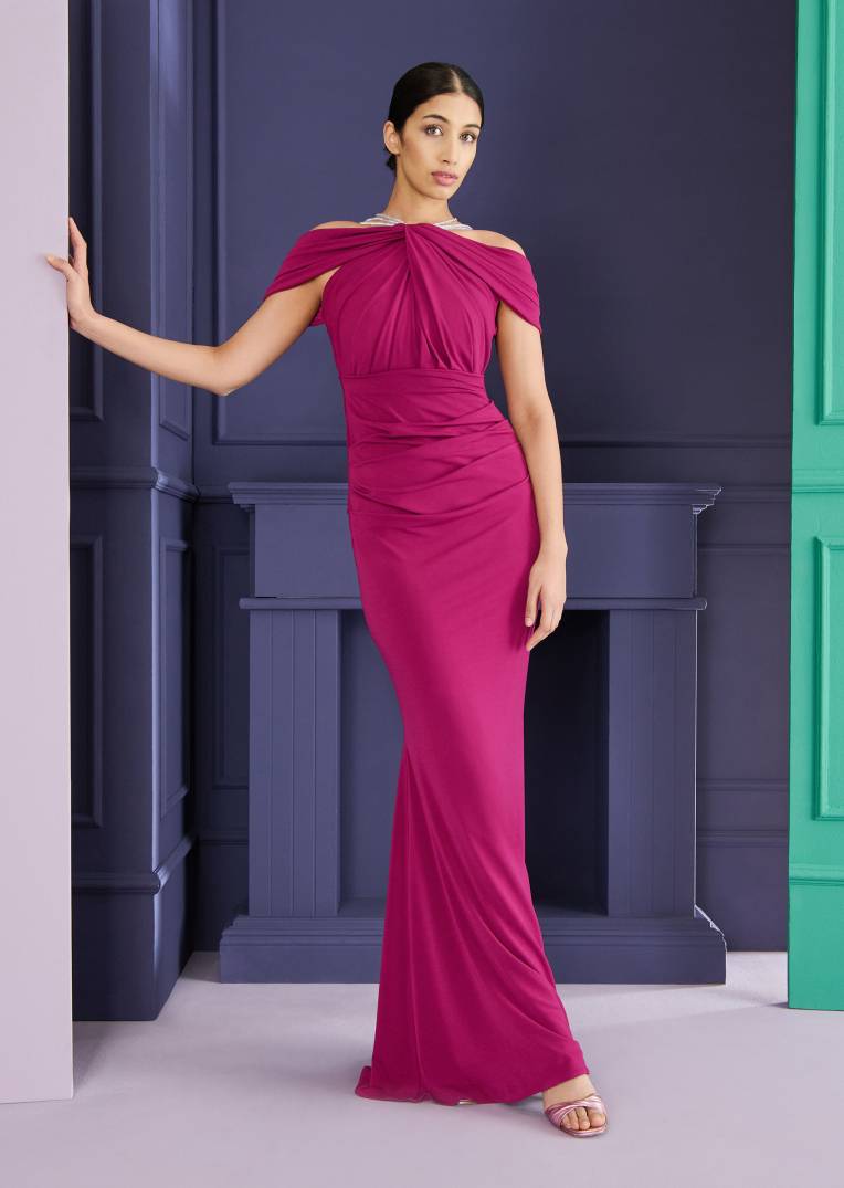 Talbot Runhof Abendkleid Morelle1 Blitzverkäufe