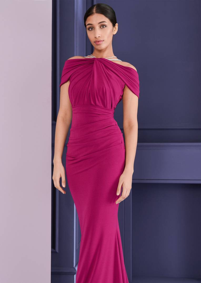 Talbot Runhof Abendkleid Morelle1 Blitzverkäufe