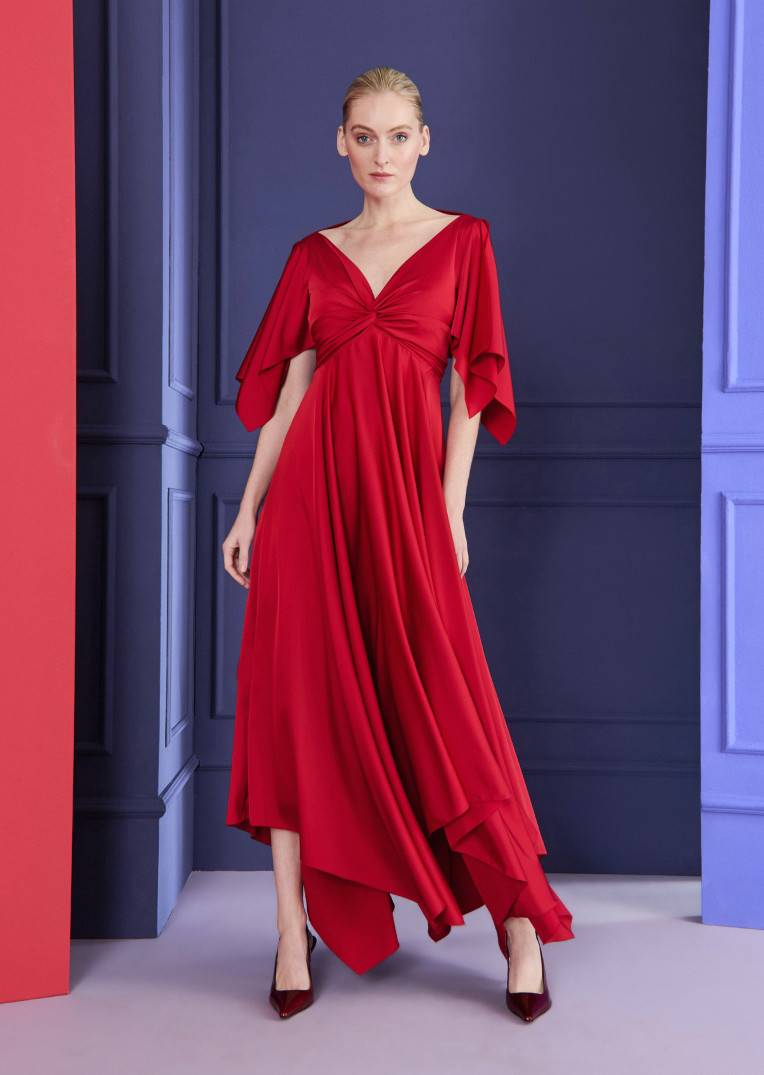 Talbot Runhof Midikleid Coleen5 Tägliche Deals