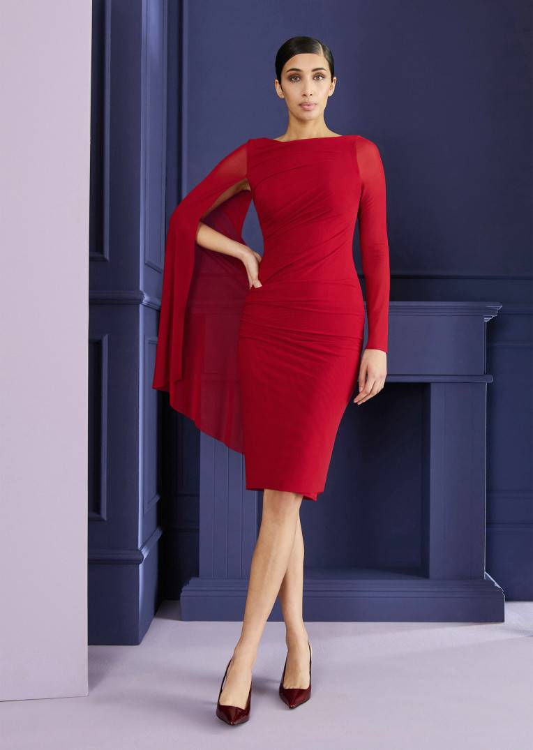 Talbot Runhof Cocktailkleid Mousse2 Sonderangebote