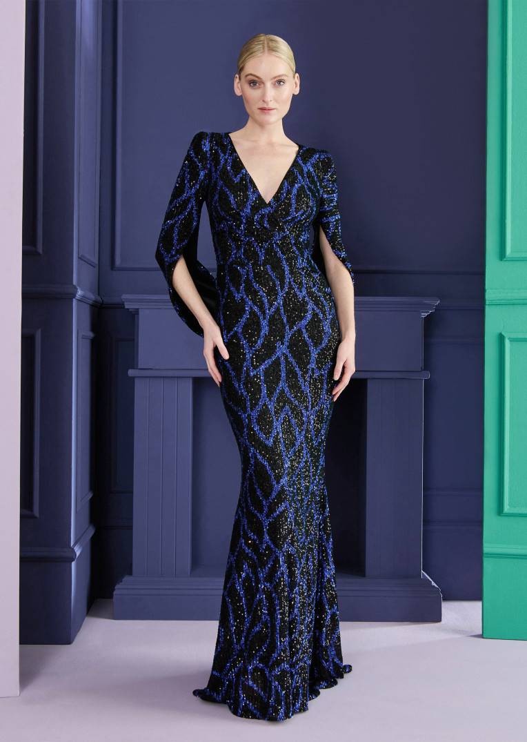 Talbot Runhof Abendkleid Rosin24 Clearance-Verkauf