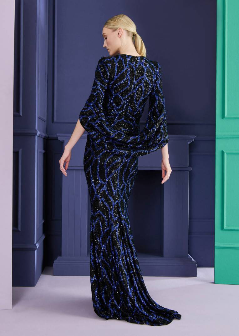 Talbot Runhof Abendkleid Rosin24 Clearance-Verkauf