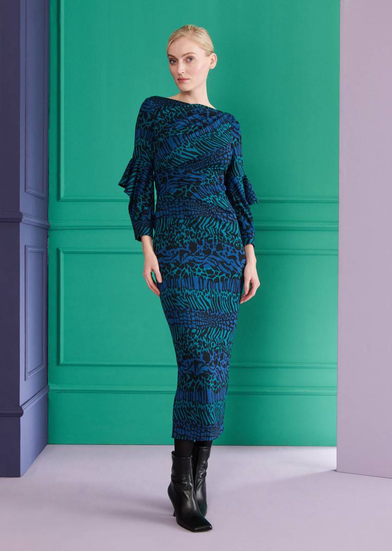 Talbot Runhof Midikleid Rosia3 Begrenzte Freigabe